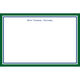 Border Hunter and Navy Flat Note Cards Image 3 of 4